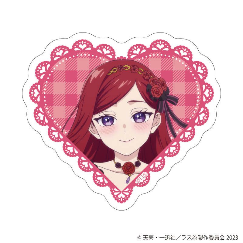 ダイカットステッカー「悲劇の元凶となる最強外道ラスボス女王は民の為に尽くします。」01/ブラインド(6種)(描き下ろしイラスト)