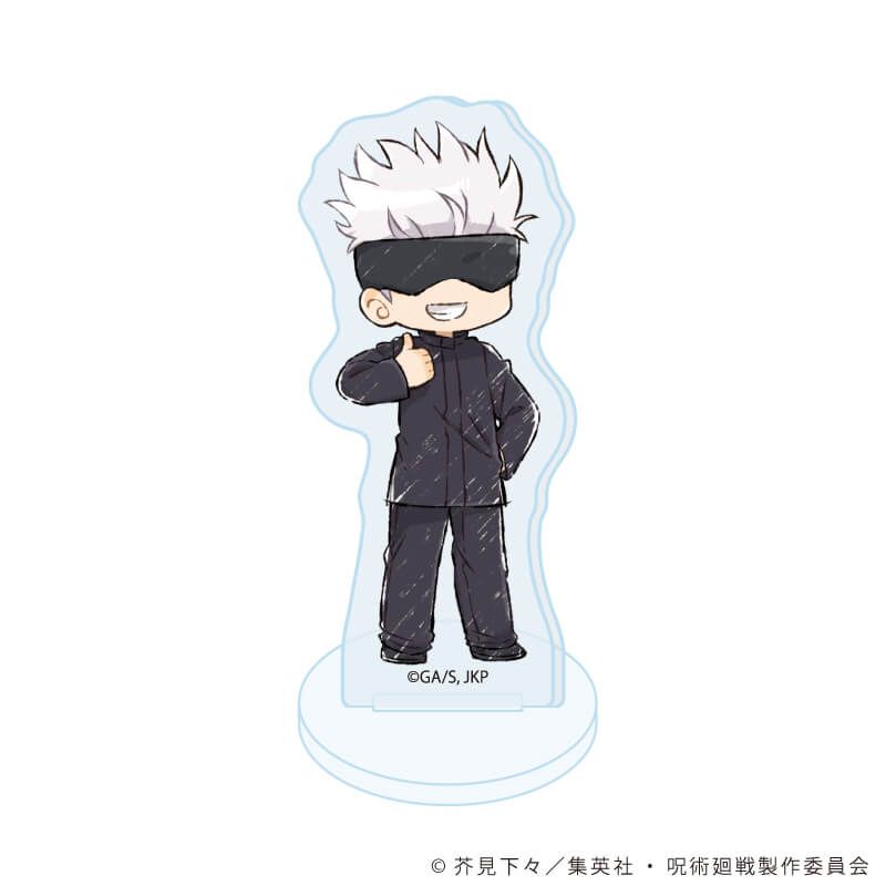 呪術廻戦　トレーディングアクリルぷちスタンド　グラフアート　【全4種】コンプリートセット