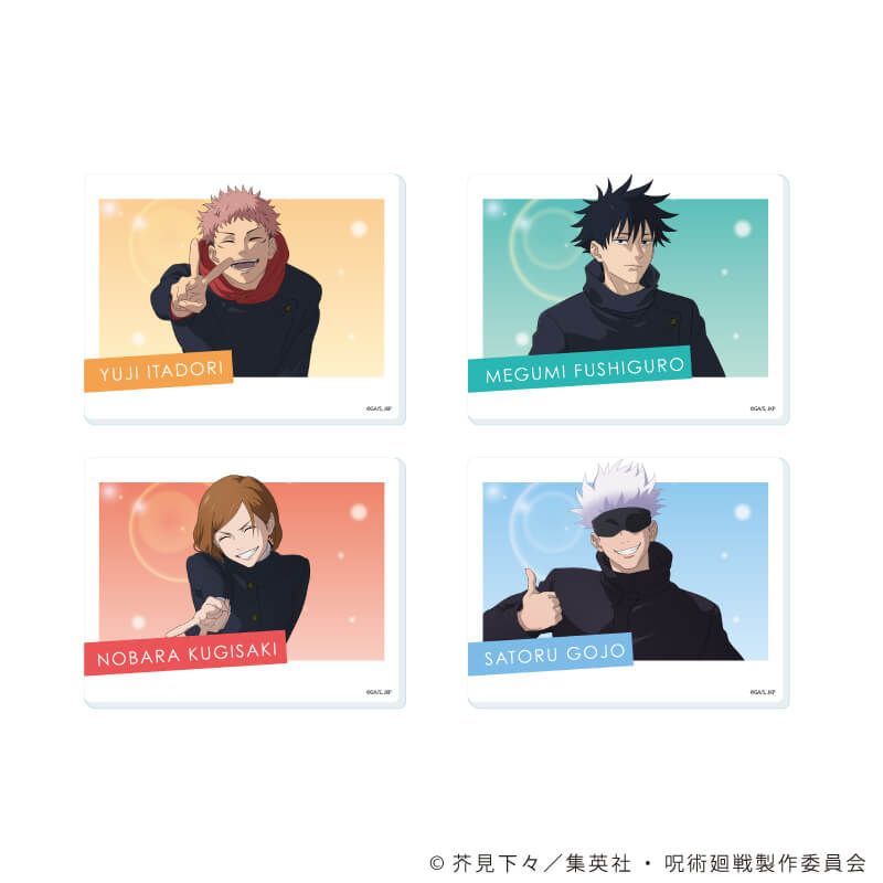 呪術廻戦　トレーディングアクリルカード　Class Photo　【全4種】コンプリートセット