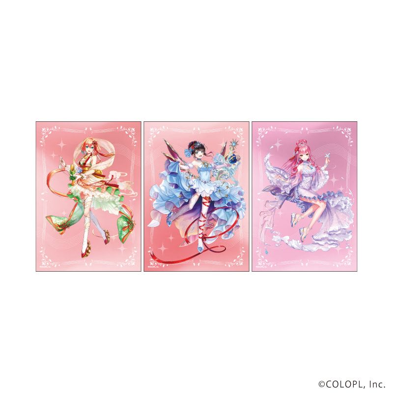 L版ブロマイド3枚セット「白猫プロジェクト」09/リネア/クロカ