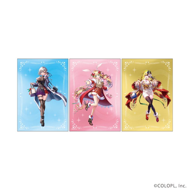 L版ブロマイド3枚セット「白猫プロジェクト」07/エレノア/ツキミ/デネブ(公式イラスト)