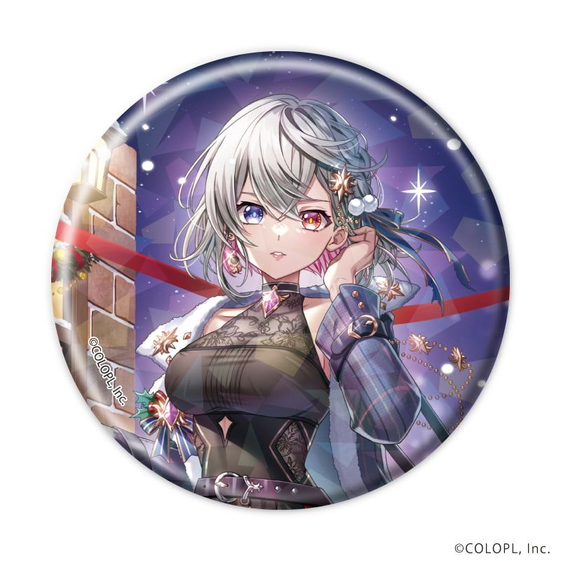 ホログラム缶バッジ(57mm)「白猫プロジェクト」04/クリスマスver. コンプリートセット(全12種)(公式イラスト)