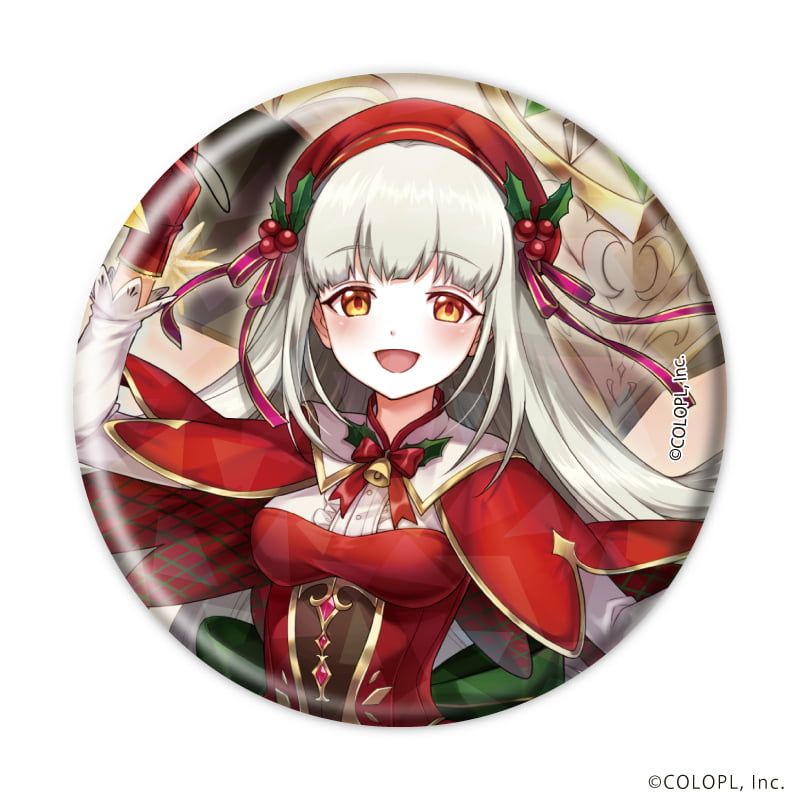 ホログラム缶バッジ(57mm)「白猫プロジェクト」04/クリスマスver. コンプリートセット(全12種)(公式イラスト)