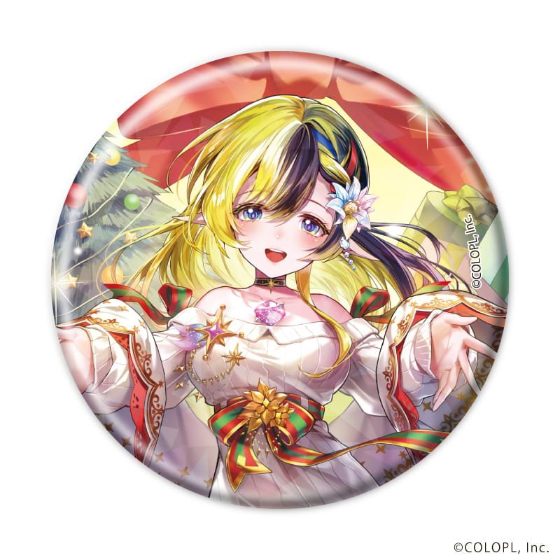 ホログラム缶バッジ(57mm)「白猫プロジェクト」04/クリスマスver. ブラインド(12種)(公式イラスト)