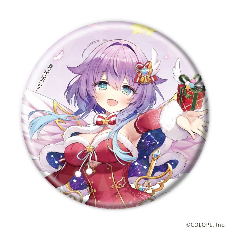 ホログラム缶バッジ(57mm)「白猫プロジェクト」04/クリスマスver. ブラインド(12種)(公式イラスト)