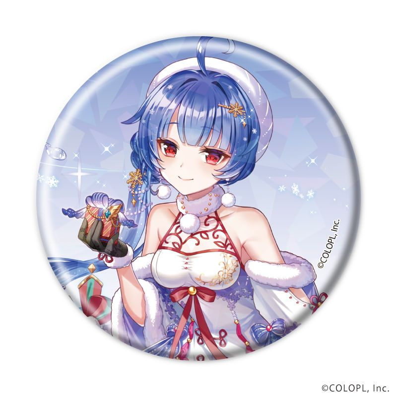 ホログラム缶バッジ(57mm)「白猫プロジェクト」04/クリスマスver. ブラインド(12種)(公式イラスト)
