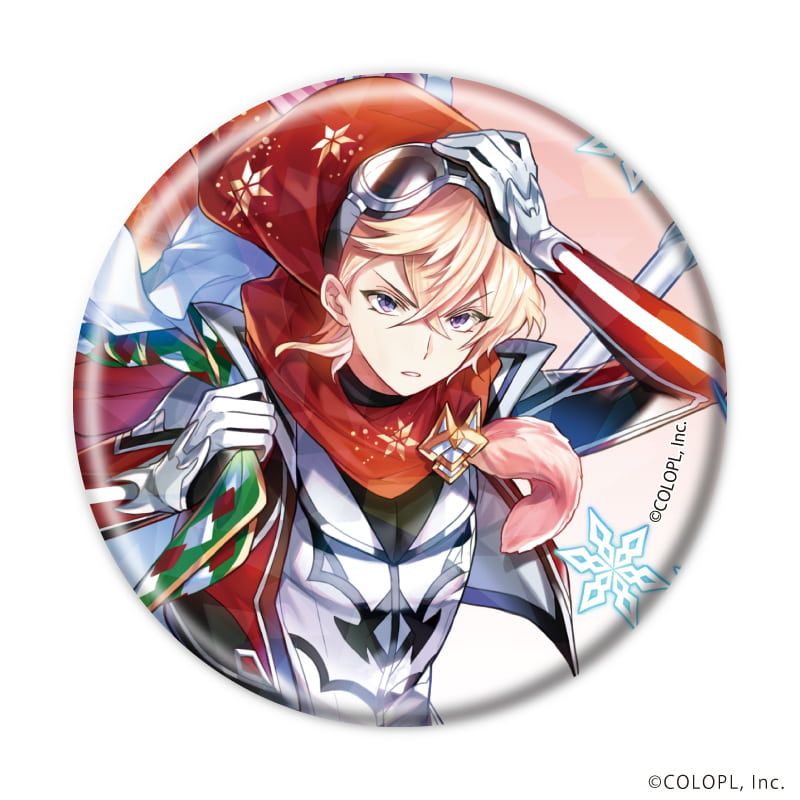 ホログラム缶バッジ(57mm)「白猫プロジェクト」04/クリスマスver. ブラインド(12種)(公式イラスト)