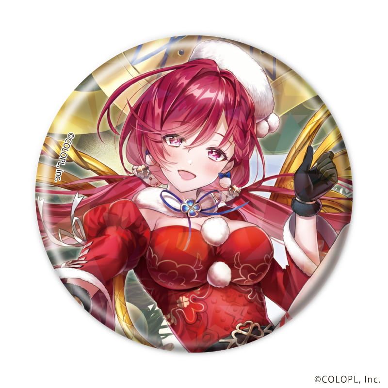 ホログラム缶バッジ(57mm)「白猫プロジェクト」04/クリスマスver. ブラインド(12種)(公式イラスト)