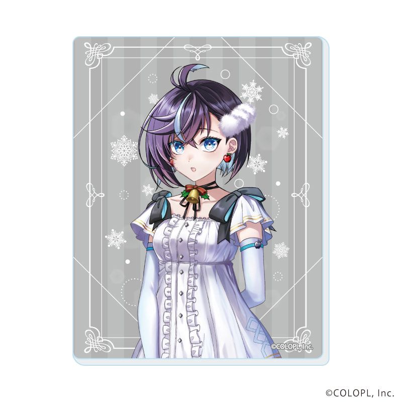 アクリルカード「白猫プロジェクト」01/クリスマスver. ブラインド(6種)(描き下ろしイラスト)