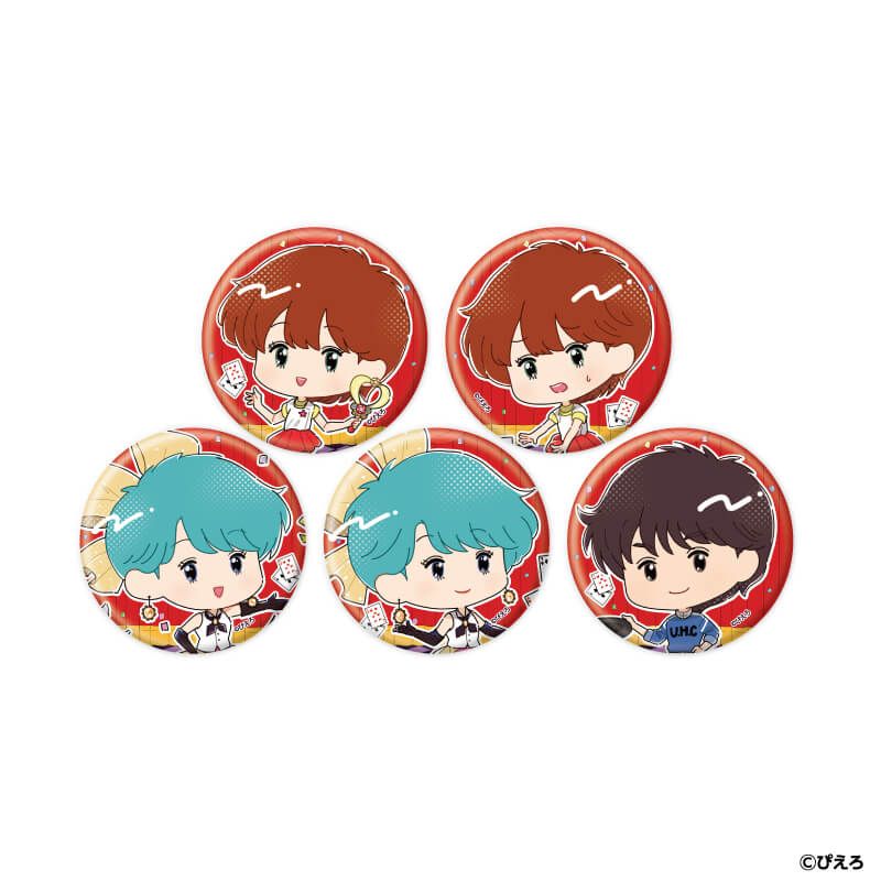 缶バッジ「魔法のスターマジカルエミ」04/コンプリートセット(全5種)(Candy artイラスト)