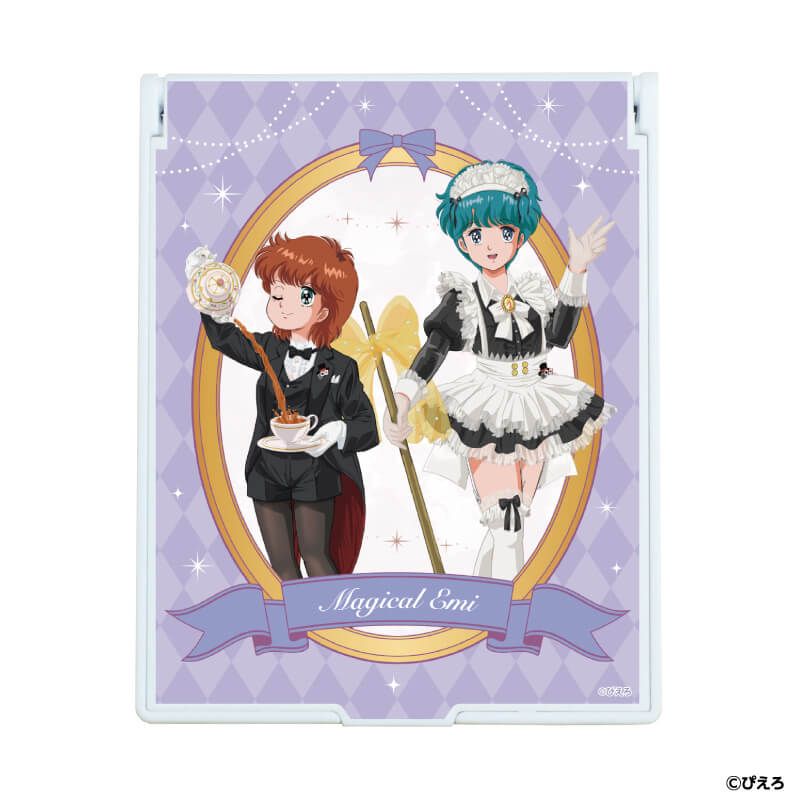 デカキャラミラー「魔法のスターマジカルエミ」01/集合デザイン 執事＆メイドver.(描き下ろしイラスト)