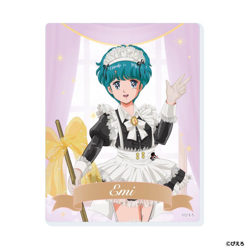 アクリルカード「魔法のスターマジカルエミ」02/執事＆メイドver. コンプリートセット(全5種)(描き下ろしイラスト)