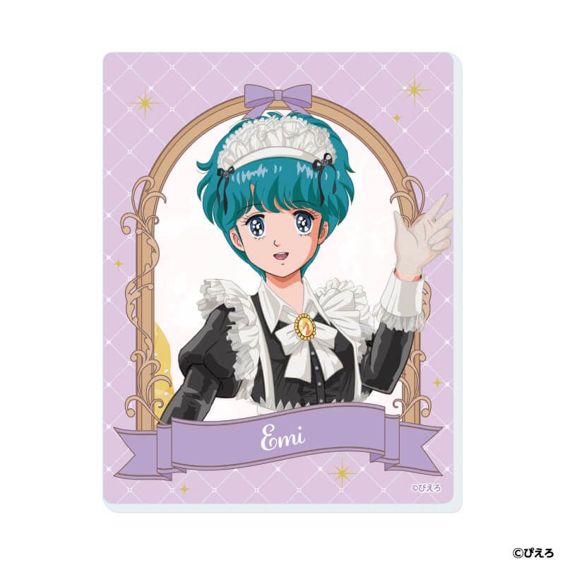 アクリルカード「魔法のスターマジカルエミ」02/執事＆メイドver. ブラインド(5種)(描き下ろしイラスト)