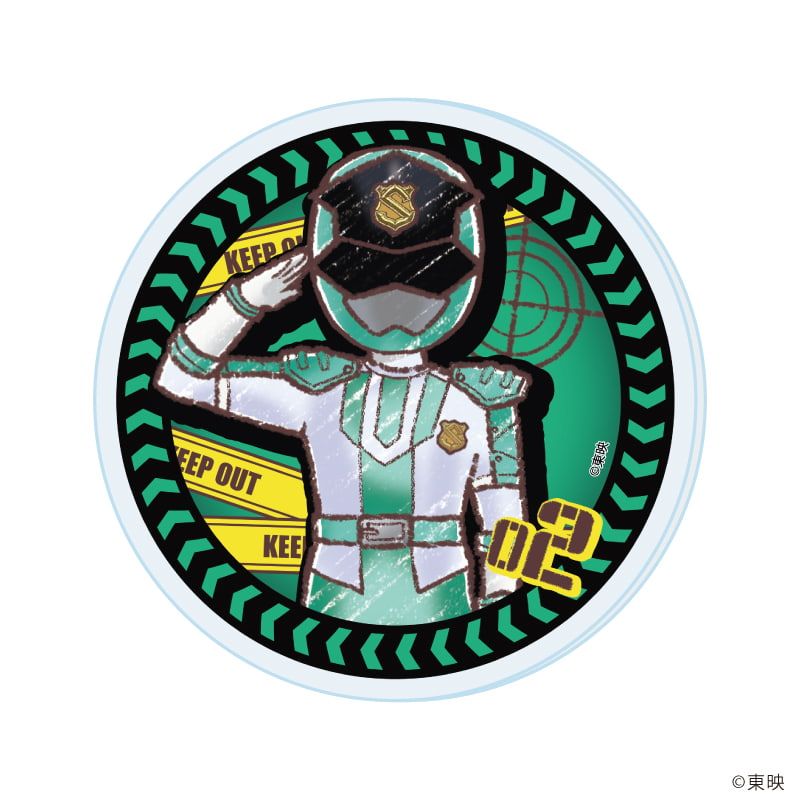 アクリルマグネット「快盗戦隊ルパンレンジャーVS警察戦隊パトレンジャー」01/コンプリートセット(全8種)(グラフアートイラスト)