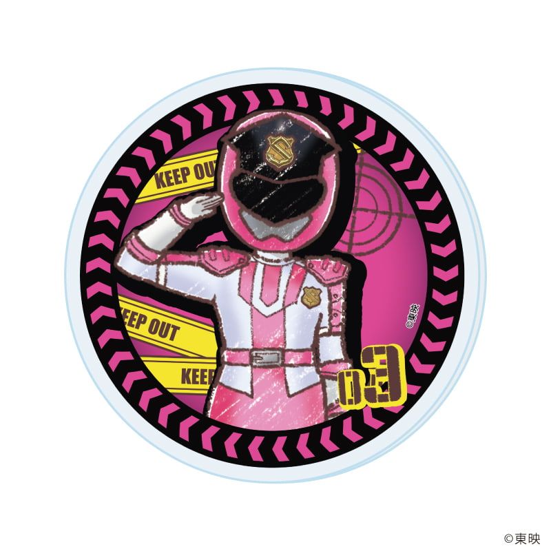 アクリルマグネット「快盗戦隊ルパンレンジャーVS警察戦隊パトレンジャー」01/コンプリートセット(全8種)(グラフアートイラスト)