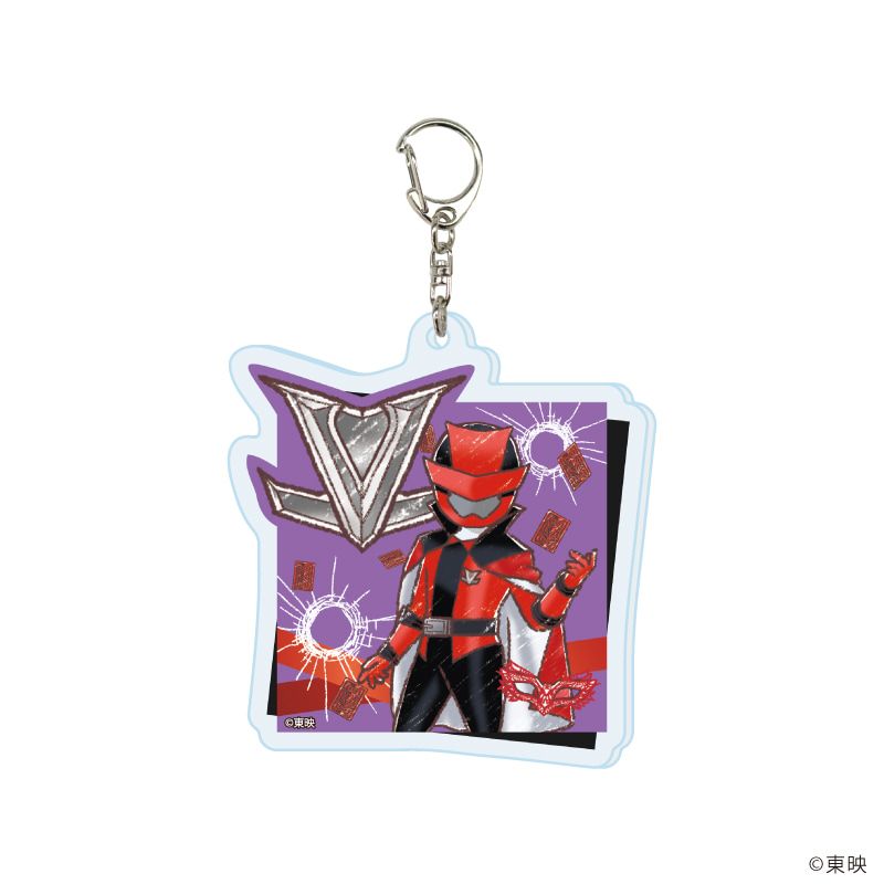 アクリルキーホルダー「快盗戦隊ルパンレンジャーVS警察戦隊パトレンジャー」01/コンプリートセット(全8種)(グラフアートイラスト)