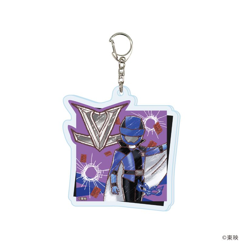 アクリルキーホルダー「快盗戦隊ルパンレンジャーVS警察戦隊パトレンジャー」01/コンプリートセット(全8種)(グラフアートイラスト)