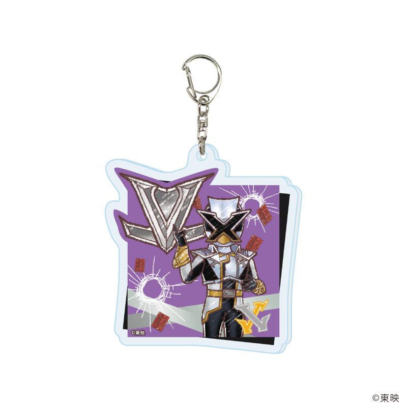 アクリルキーホルダー「快盗戦隊ルパンレンジャーVS警察戦隊パトレンジャー」01/コンプリートセット(全8種)(グラフアートイラスト)