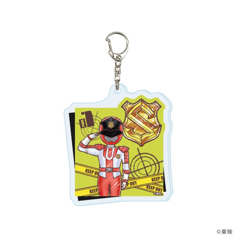 アクリルキーホルダー「快盗戦隊ルパンレンジャーVS警察戦隊パトレンジャー」01/コンプリートセット(全8種)(グラフアートイラスト)