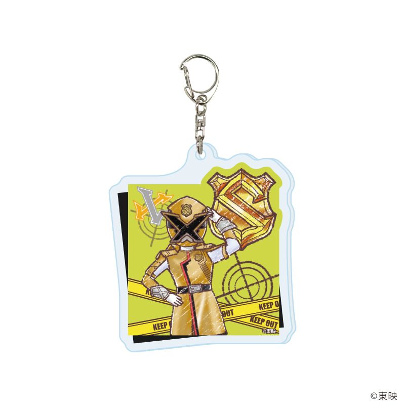 アクリルキーホルダー「快盗戦隊ルパンレンジャーVS警察戦隊パトレンジャー」01/コンプリートセット(全8種)(グラフアートイラスト)