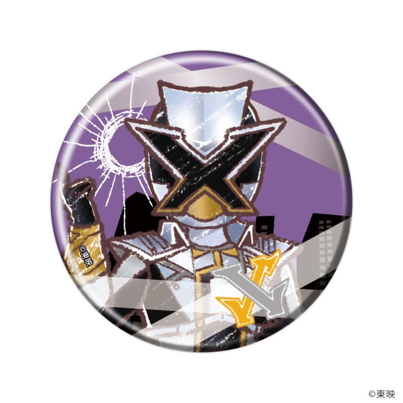 缶バッジ「快盗戦隊ルパンレンジャーVS警察戦隊パトレンジャー」01/コンプリートセット(全8種)(グラフアートイラスト)