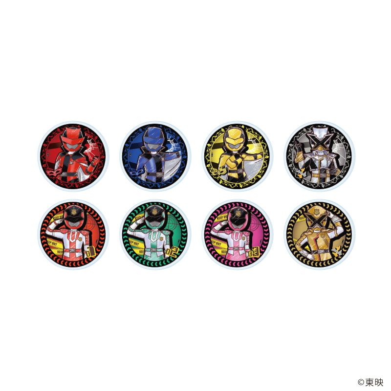 アクリルマグネット「快盗戦隊ルパンレンジャーVS警察戦隊パトレンジャー」01/ブラインド(8種)(グラフアートイラスト)