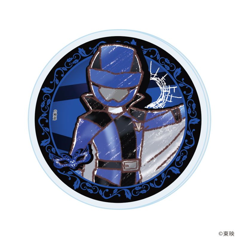 アクリルマグネット「快盗戦隊ルパンレンジャーVS警察戦隊パトレンジャー」01/ブラインド(8種)(グラフアートイラスト)