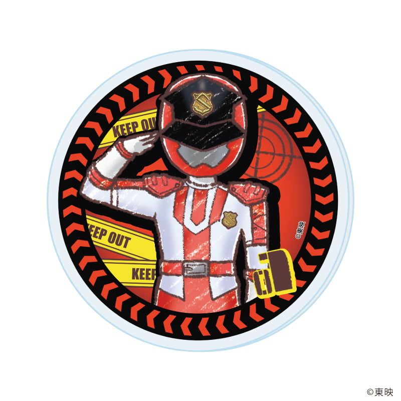 アクリルマグネット「快盗戦隊ルパンレンジャーVS警察戦隊パトレンジャー」01/ブラインド(8種)(グラフアートイラスト)