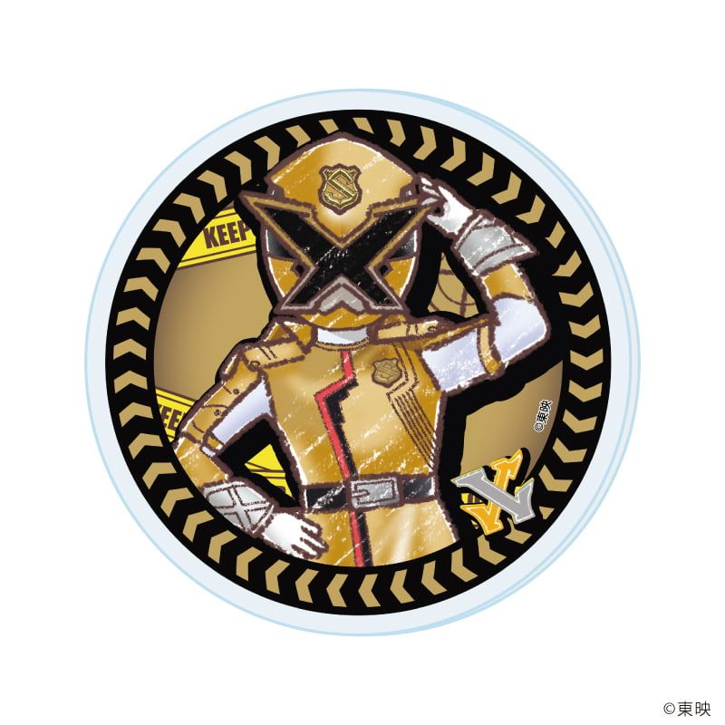 アクリルマグネット「快盗戦隊ルパンレンジャーVS警察戦隊パトレンジャー」01/ブラインド(8種)(グラフアートイラスト)