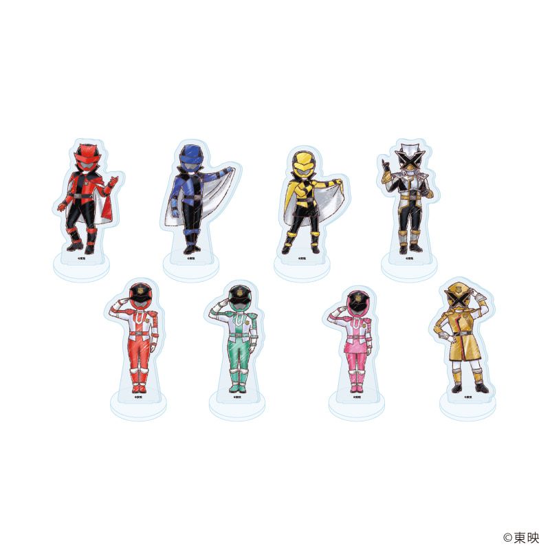 アクリルぷちスタンド「快盗戦隊ルパンレンジャーVS警察戦隊パトレンジャー」01/ブラインド(8種)(グラフアートイラスト)