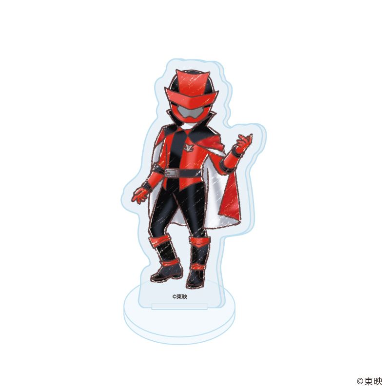 アクリルぷちスタンド「快盗戦隊ルパンレンジャーVS警察戦隊パトレンジャー」01/ブラインド(8種)(グラフアートイラスト)