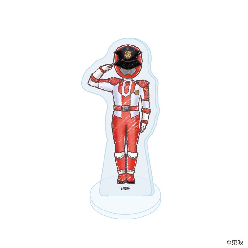 アクリルぷちスタンド「快盗戦隊ルパンレンジャーVS警察戦隊パトレンジャー」01/ブラインド(8種)(グラフアートイラスト)