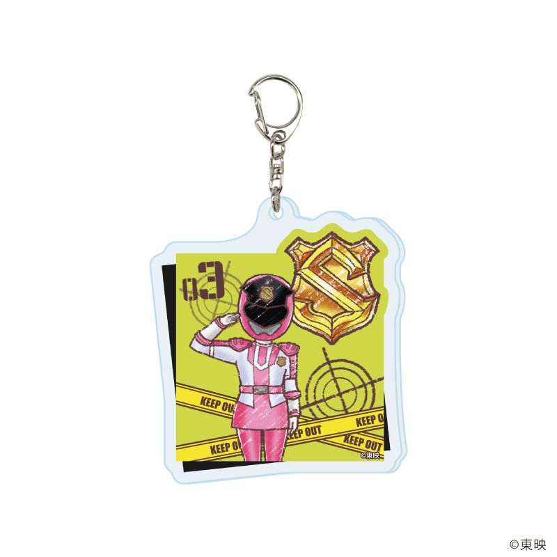 アクリルキーホルダー「快盗戦隊ルパンレンジャーVS警察戦隊パトレンジャー」01/ブラインド(8種)(グラフアートイラスト)