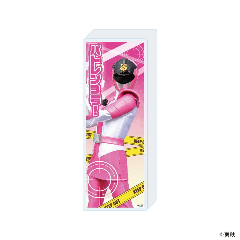 ミニアクリルブロック「快盗戦隊ルパンレンジャーVS警察戦隊パトレンジャー」07/パトレン３号(公式イラスト)