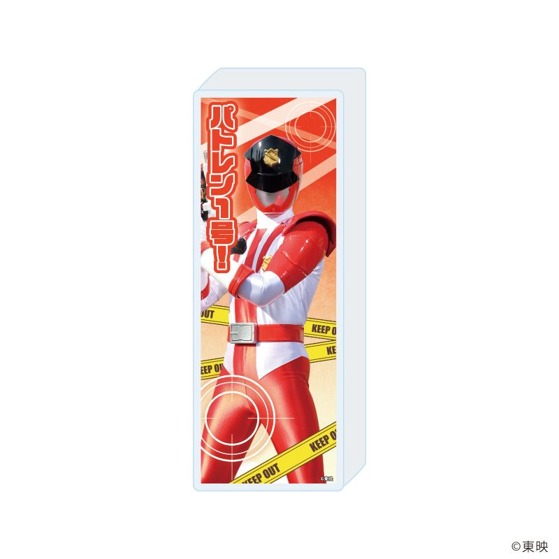 ミニアクリルブロック「快盗戦隊ルパンレンジャーVS警察戦隊パトレンジャー」05/パトレン１号(公式イラスト)
