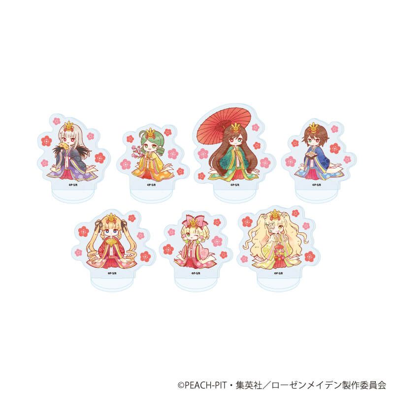 アクリルぷちスタンド「ローゼンメイデン」11/コンプリートセット(全7種)(レトロアートイラスト)