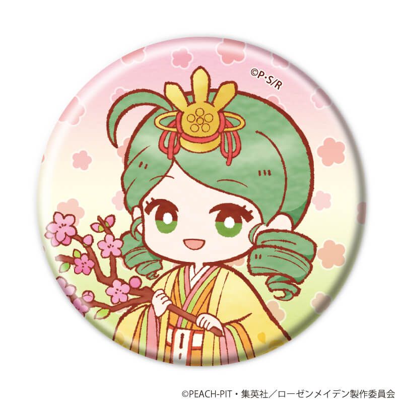 缶バッジ「ローゼンメイデン」14/ブラインド(7種)(レトロアートイラスト)