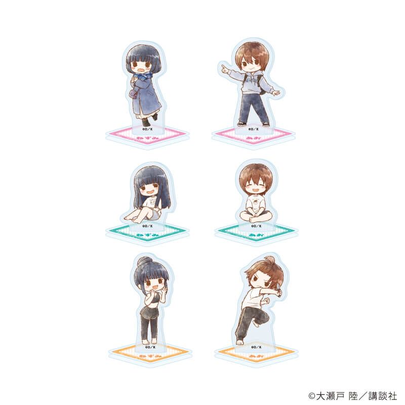 アクリルぷちスタンド「ねずみの初恋」01/コンプリートセット(全6種)(グラフアートイラスト)