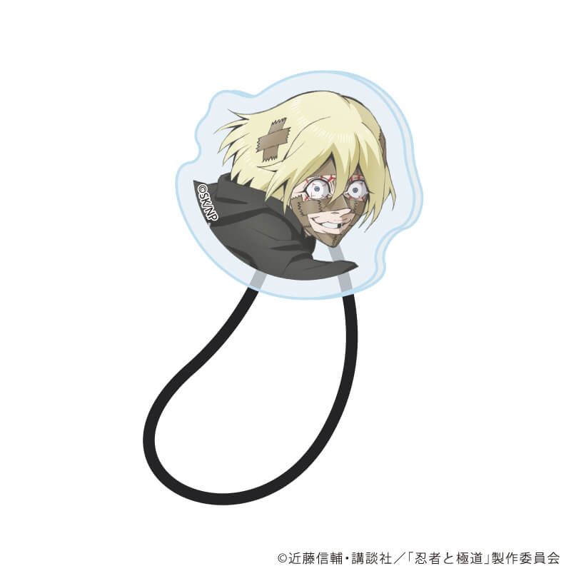 ヘアゴム「TVアニメ『忍者と極道』」03/ガムテ(公式イラスト)
