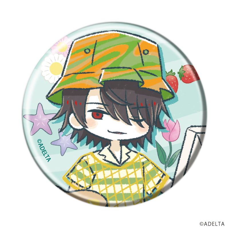 缶バッジ57ミリ「大穢」04/バカンスver. ブラインド(11種)(グラフアートイラスト)