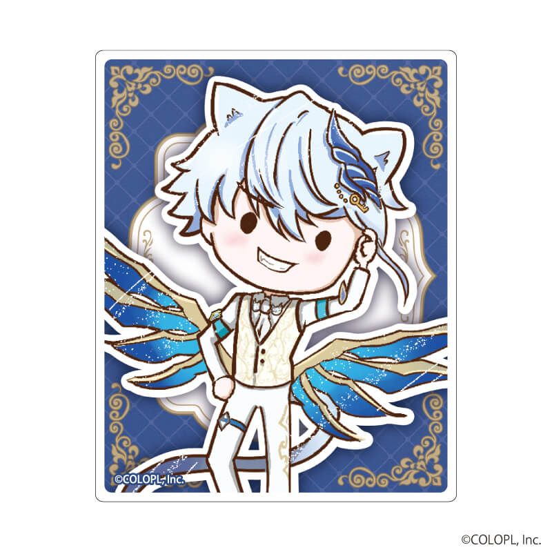 ミニクリアステッカー「白猫プロジェクト」01/猫の日ver. コンプリートセット(全9種)(グラフアートイラスト)