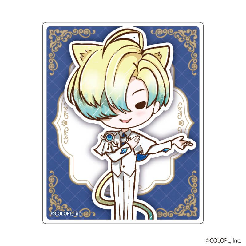 ミニクリアステッカー「白猫プロジェクト」01/猫の日ver. コンプリートセット(全9種)(グラフアートイラスト)