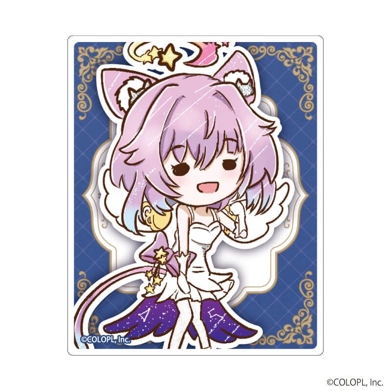 ミニクリアステッカー「白猫プロジェクト」01/猫の日ver. コンプリートセット(全9種)(グラフアートイラスト)