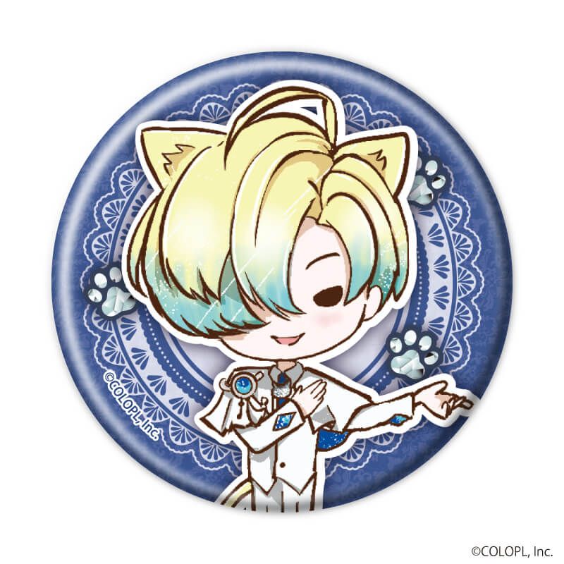 缶バッジ「白猫プロジェクト」11/猫の日ver. コンプリートセット(全8種)(グラフアートイラスト)