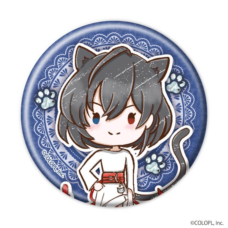 缶バッジ「白猫プロジェクト」11/猫の日ver. コンプリートセット(全8種)(グラフアートイラスト)