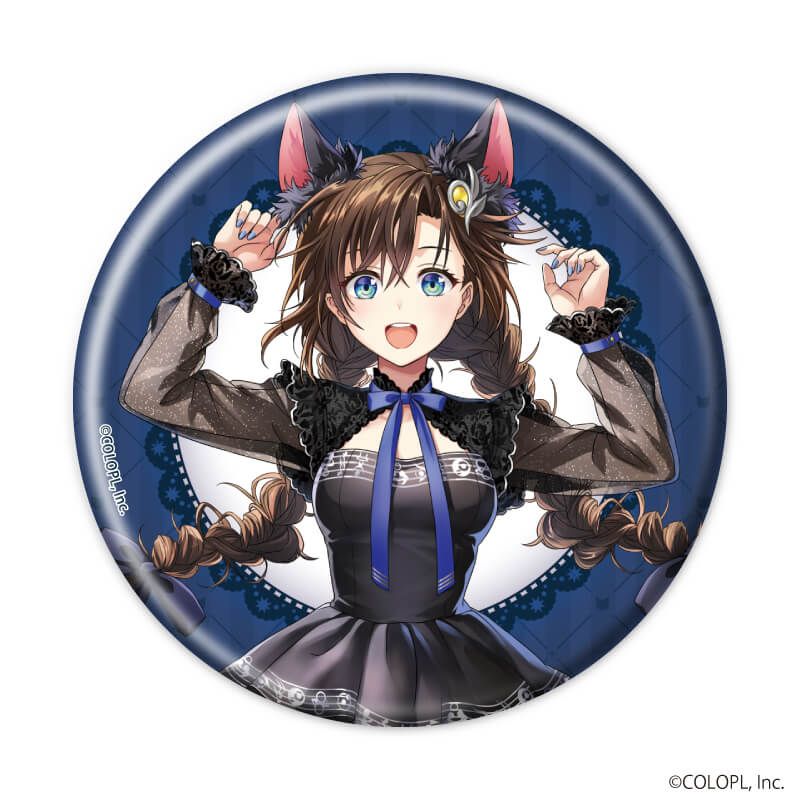 缶ミラー「クイズRPG 魔法使いと黒猫のウィズ」02/リレイ 猫の日ver.(描き下ろしイラスト)