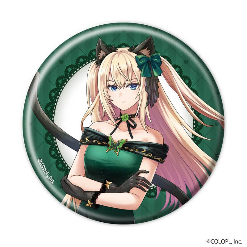 缶ミラー「クイズRPG 魔法使いと黒猫のウィズ」01/リフィル 猫の日ver.(描き下ろしイラスト)