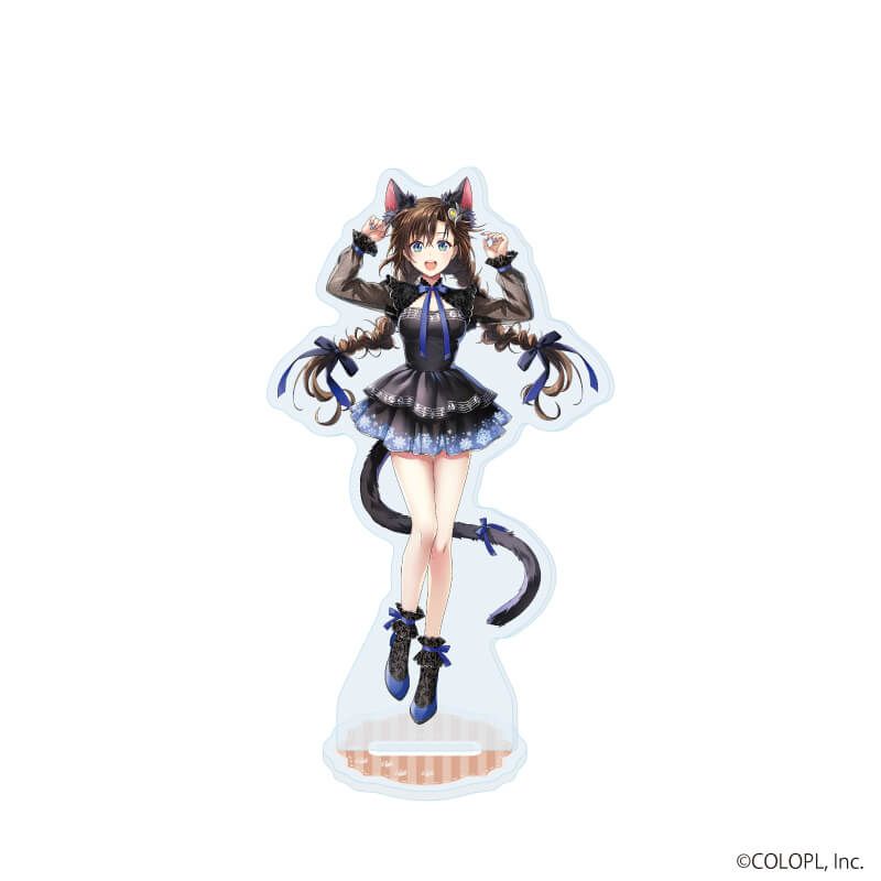 アクリルスタンド「クイズRPG 魔法使いと黒猫のウィズ」05/リレイ 猫の日ver.(描き下ろしイラスト)