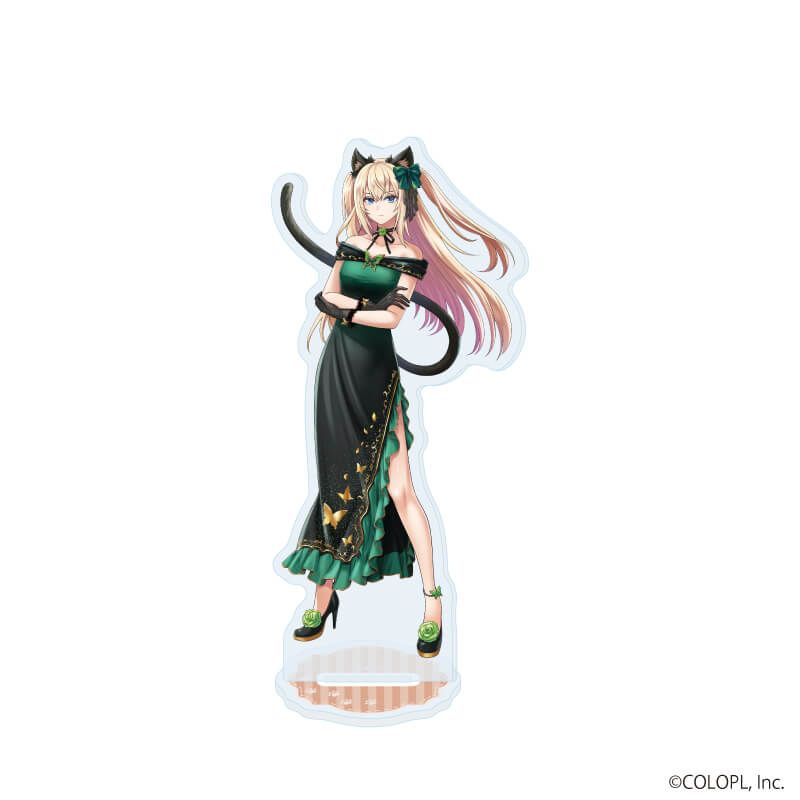 アクリルスタンド「クイズRPG 魔法使いと黒猫のウィズ」04/リフィル 猫の日ver.(描き下ろしイラスト)