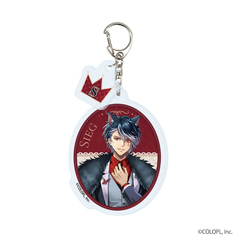 パーツ付きアクリルキーホルダー「クイズRPG 魔法使いと黒猫のウィズ」01/猫の日ver. コンプリートセット(全6種)(描き下ろしイラスト)